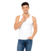 Altimas Men's Cotton Sleeveless Vest Pack of 6 – White Innerwear for Daily Wear