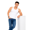 Altimas Men's Cotton Sleeveless Vest Pack of 6 – White Innerwear for Daily Wear